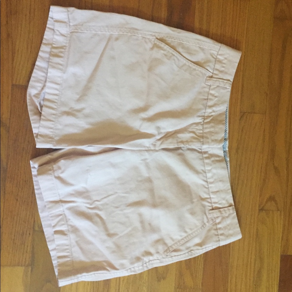 Shell pink chino shorts from J. Crew